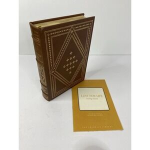 Franklin Library Best Loved Books Lust for Life by Irving Stone 1980